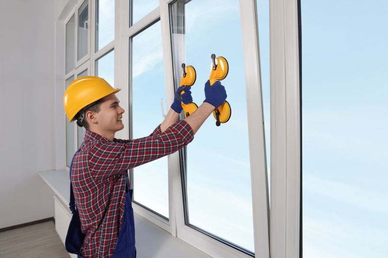 Professional Window Installation in Action